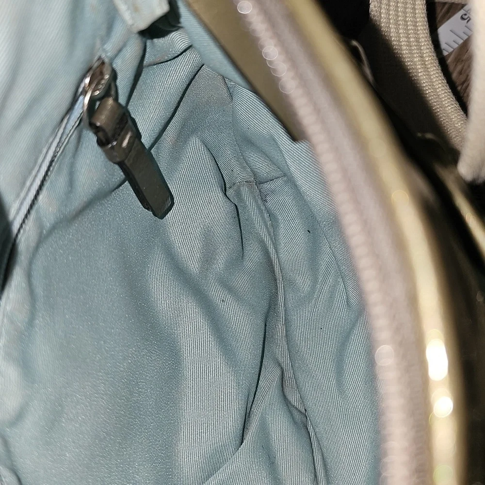 Coach Gray Patent Leather Crossbody Bag